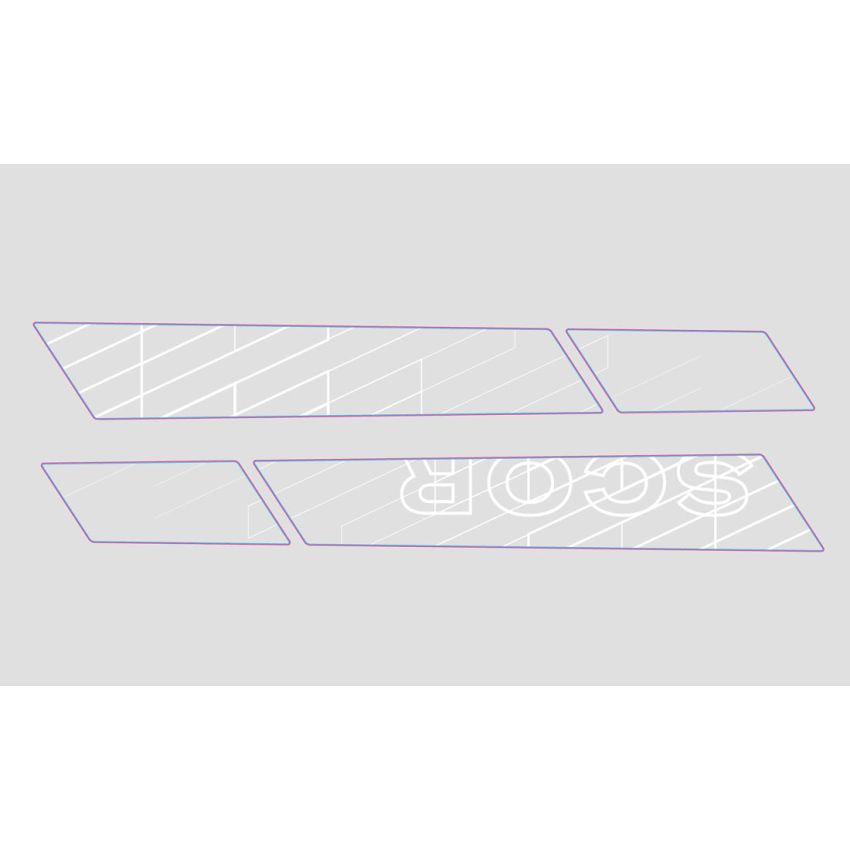 Sticker kit SCOR Kids by Slicy | BRANDED WHITE
